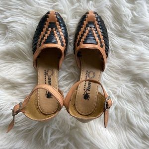 Genuine Leather Wedges